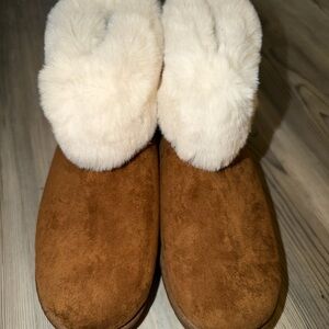 Cozy Brown Faux Fur Lined boots